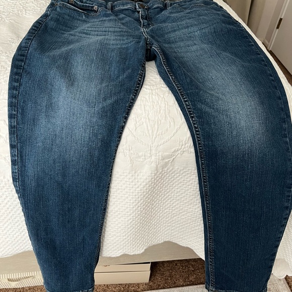 Banana Republic Women's Mid-Rise Blue Girlfriend Jeans 33/16 - Picture 2 of 6